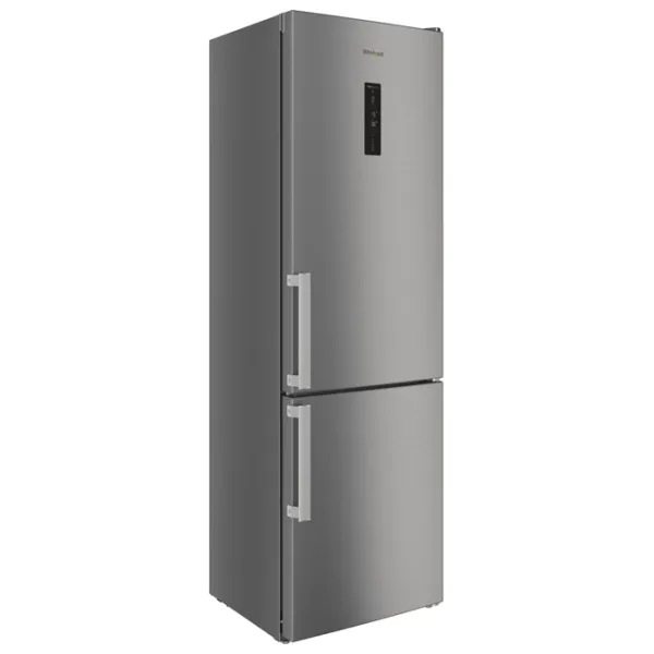 Frigider Whirlpool WTS 7201 MX cu congelator jos 322 l / 196 cm / Inox photo 2