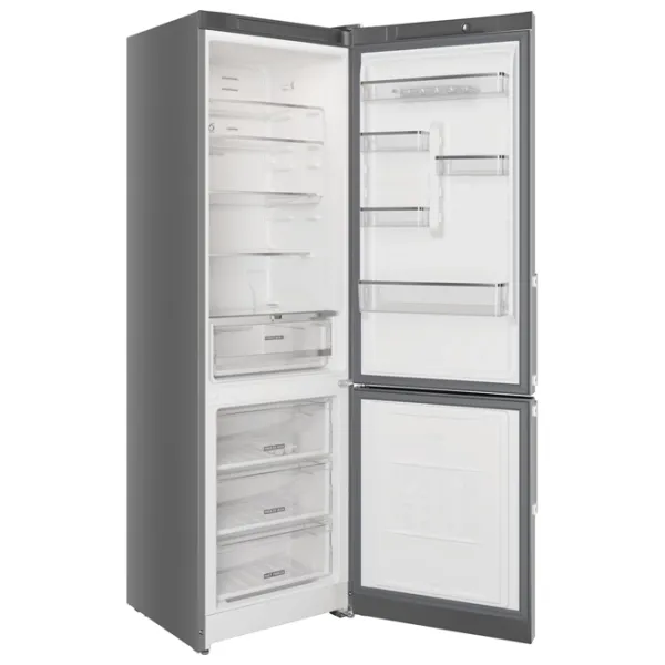 Frigider Whirlpool WTS 7201 MX cu congelator jos 322 l / 196 cm / Inox photo 5