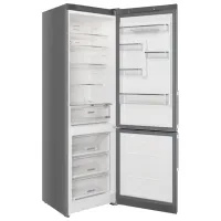 Frigider Whirlpool WTS 7201 MX cu congelator jos 322 l / 196 cm / Inox photo 5
