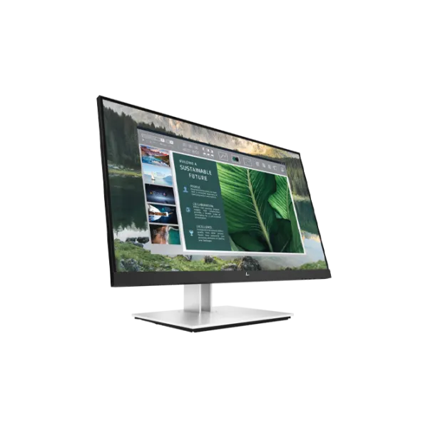 Монитор HP E24u G4 23.8" Full HD 60 Гц/ 5 мс/ Серебристый photo 3