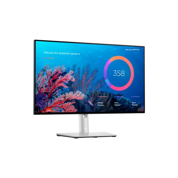 Monitor Dell U2422HE 23.8" Full HD 60 Hz/ 5 ms/ Silver photo 2 Monitor Dell U2422HE 23.8" Full HD 60 Hz/ 5 ms/ Silver photo 2