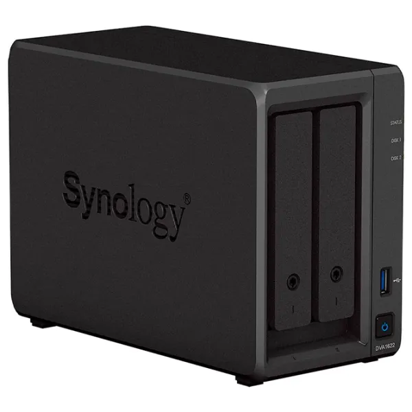 Сетевое хранилище Synology DVA1622 Черный photo 2