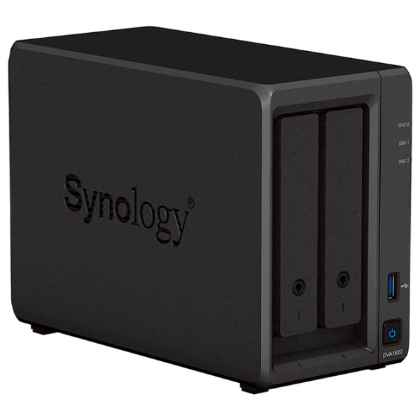Сетевое хранилище Synology DVA1622 Черный photo 2
