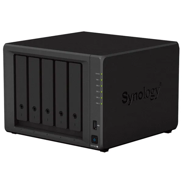 Сетевое хранилище Synology DS1522+ Черный photo 2
