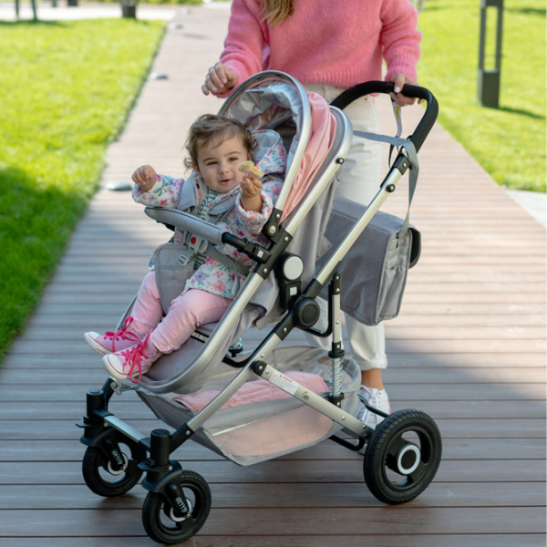 Детская коляска Moni Ciara 29146-003/ Розовый photo 7 Детская коляска Moni Ciara 29146-003/ Розовый photo 7