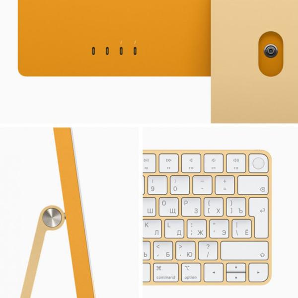 All-in-One PC Apple 24" 4.5K M1/ iMac 2021/ 16 GB/ 2 TB/ Yellow photo 5