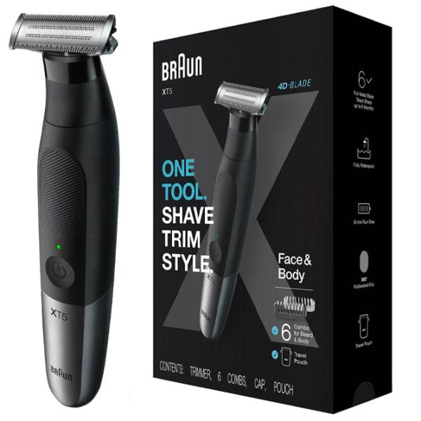 Триммер Braun XT5200 Черный photo 6