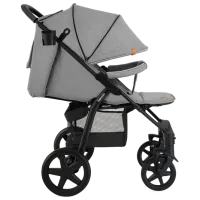 Cărucior pentru copil Lionelo Annet Plus 1000971-004/ Gray photo 4