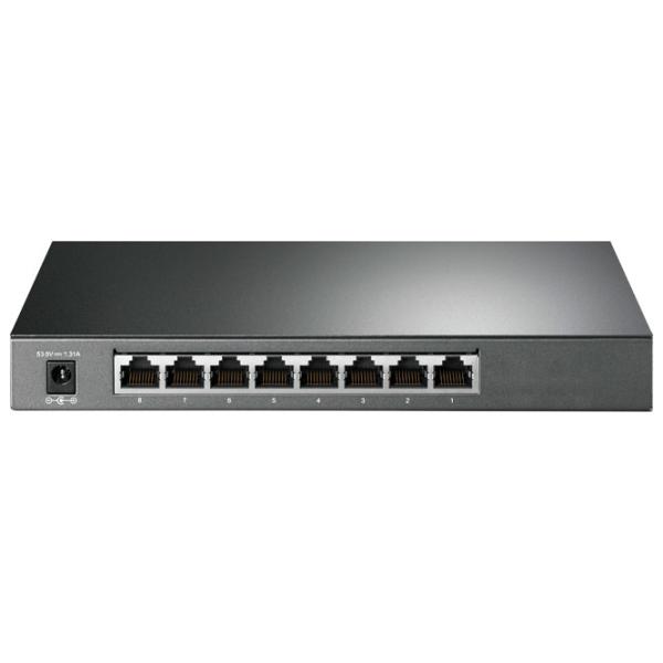 PoE Коммутатор TP-Link TL-SG2008P Черный photo 4