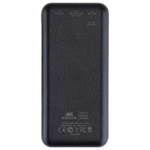 Power Bank RivaCase VA2580 20000 мАч/ Черный photo 2