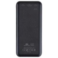 Power Bank RivaCase VA2580 20000 mAh/ Black photo 2
