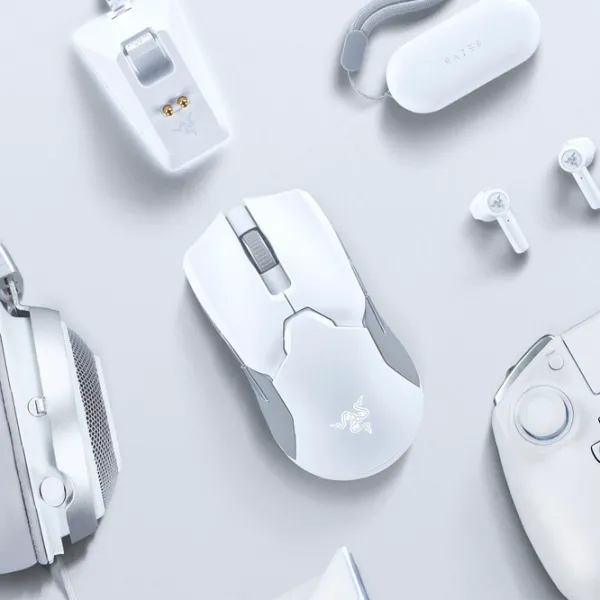 Мышь Razer Viper Ultimate & Mouse Dock USB / Белый photo 6