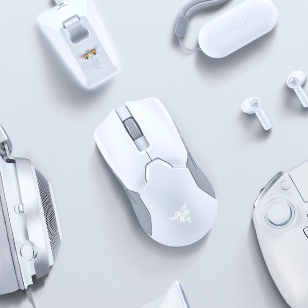 Мышь Razer Viper Ultimate & Mouse Dock USB / Белый photo 6