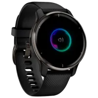 Умные часы Garmin Venu 2S Plus 1.3"/ 010-02496-11/ Серебристый Черный photo 2