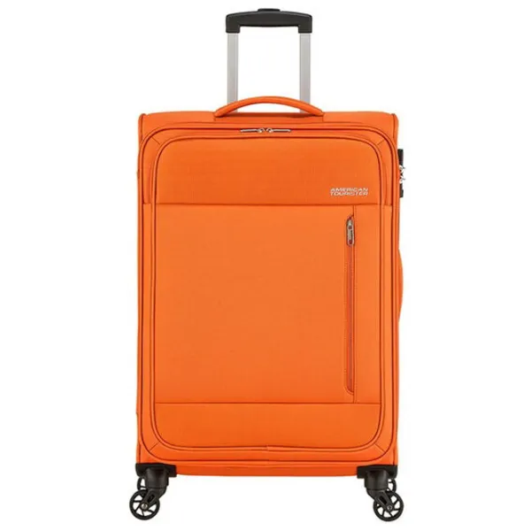Чемодан American Tourister Heat Wave 65л/ Оранжевый photo 2 Чемодан American Tourister Heat Wave 65л/ Оранжевый photo 2