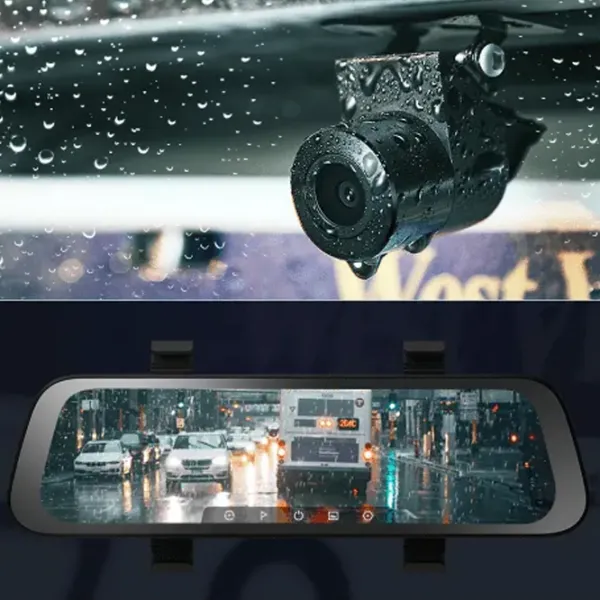 Cameră Auto 70mai Rearview Dash Cam Wide Sony IMX 307/ Black photo 8