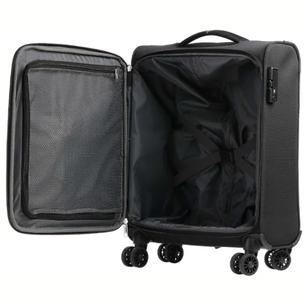 Valiză American Tourister Crosstrack 43l/ Gray Black photo 4 Valiză American Tourister Crosstrack 43l/ Gray Black photo 4