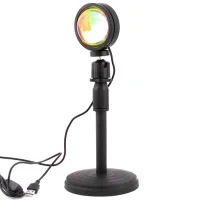 Trepied cu lampă SunSet YD-009 80 mm Black photo 3