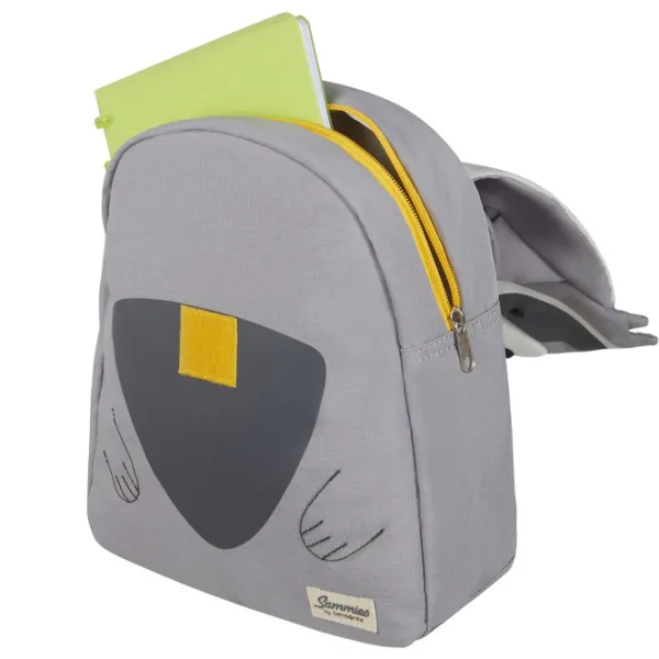 Ghiozdan pentru copii Samsonite Happy Sammies Eco Ratonul Remy S Gray  / Gray / 7.5l photo 3