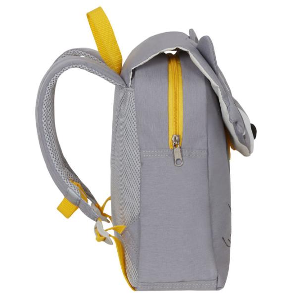 Ghiozdan pentru copii Samsonite Happy Sammies Eco Ratonul Remy S Gray  / Gray / 7.5l photo 6