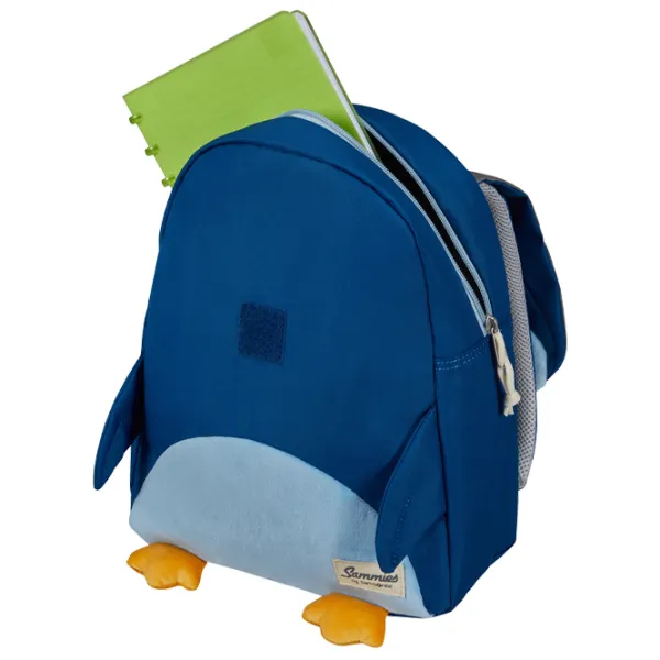 Ghiozdan pentru copii Samsonite Happy Sammies Eco Pinguinul Peter S+ Blue  / Blue / 7.5l photo 4