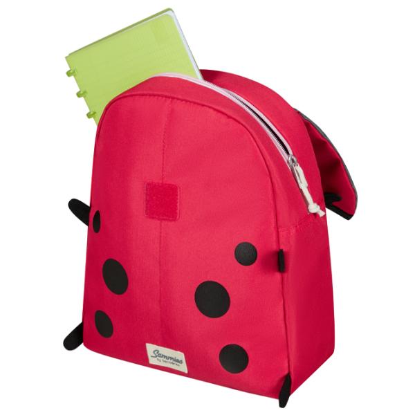 Рюкзак для детей Samsonite Happy Sammies Eco Ladybug Lally S+ Красный  / Черный Красный / 11л photo 5