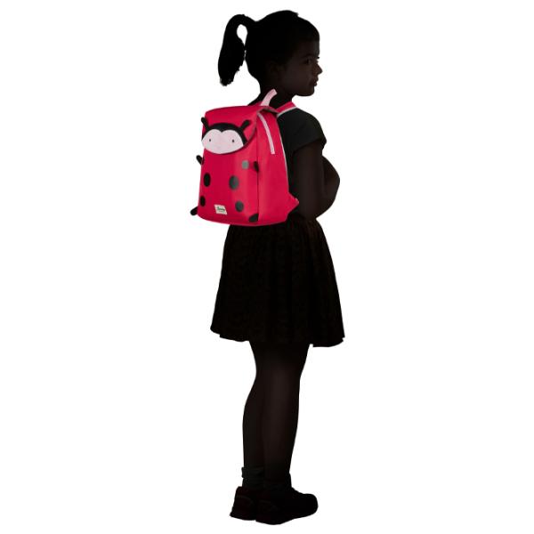 Рюкзак для детей Samsonite Happy Sammies Eco Ladybug Lally S+ Красный  / Черный Красный / 11л photo 7