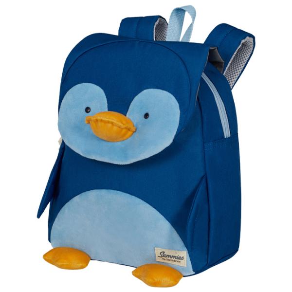 Рюкзак для детей Samsonite Happy Sammies Eco Пингвин Питер Синий  / Синий / 7.5л photo 2 Рюкзак для детей Samsonite Happy Sammies Eco Пингвин Питер Синий  / Синий / 7.5л photo 2