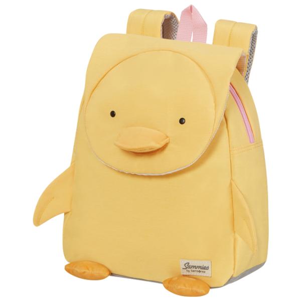 Ghiozdan pentru copii Samsonite Happy Sammies Eco Rața Dodie S Yellow  / Pink Yellow / 7.5l photo 2