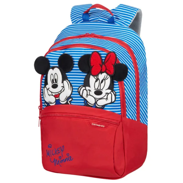 Ghiozdan pentru copii Samsonite Disney Ultimate 2.0 Minnie-Mickey M Blue  / Red Blue / 16l photo 2 Ghiozdan pentru copii Samsonite Disney Ultimate 2.0 Minnie-Mickey M Blue  / Red Blue / 16l photo 2