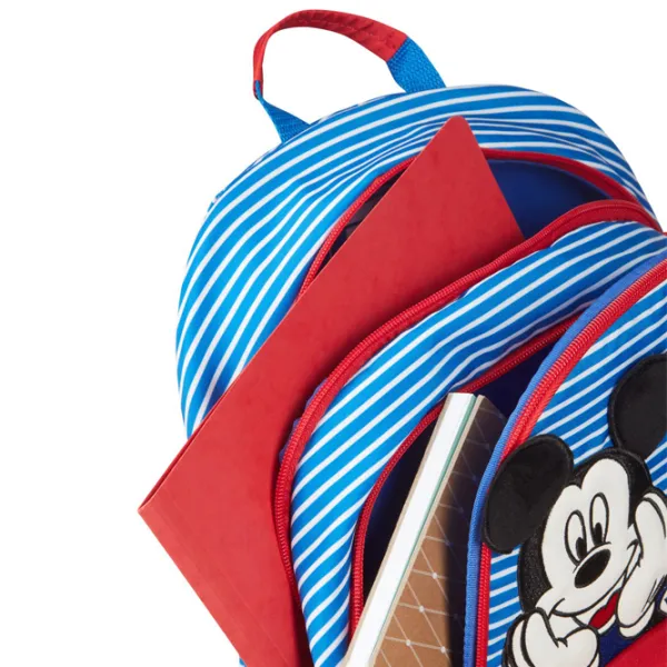 Ghiozdan pentru copii Samsonite Disney Ultimate 2.0 Minnie-Mickey M Blue  / Red Blue / 16l photo 3 Ghiozdan pentru copii Samsonite Disney Ultimate 2.0 Minnie-Mickey M Blue  / Red Blue / 16l photo 3