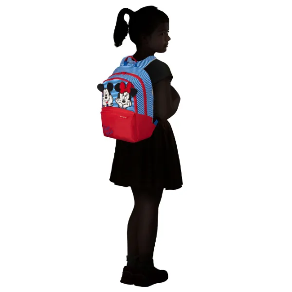 Ghiozdan pentru copii Samsonite Disney Ultimate 2.0 Minnie-Mickey M Blue  / Red Blue / 16l photo 7 Ghiozdan pentru copii Samsonite Disney Ultimate 2.0 Minnie-Mickey M Blue  / Red Blue / 16l photo 7