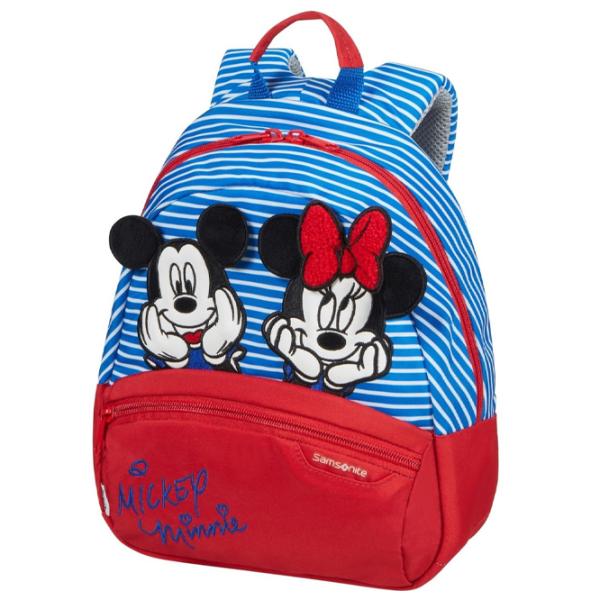 Ghiozdan pentru copii Samsonite Disney Ultimate 2.0 Minnie-Mickey S Blue  / Red Blue / 7l photo 2