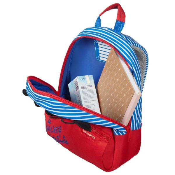 Ghiozdan pentru copii Samsonite Disney Ultimate 2.0 Minnie-Mickey S Blue  / Red Blue / 7l photo 5