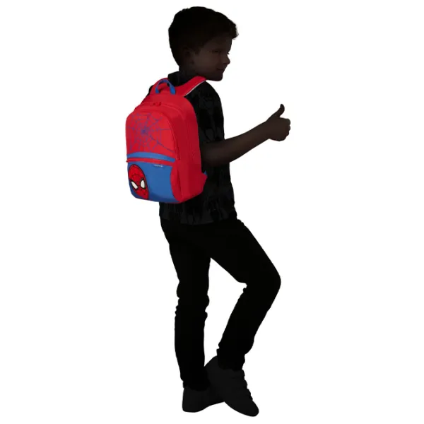 Ghiozdan pentru copii Samsonite Marvel Ultimate 2.0 Spider-Man M Red  / Blue Red / 16l photo 7