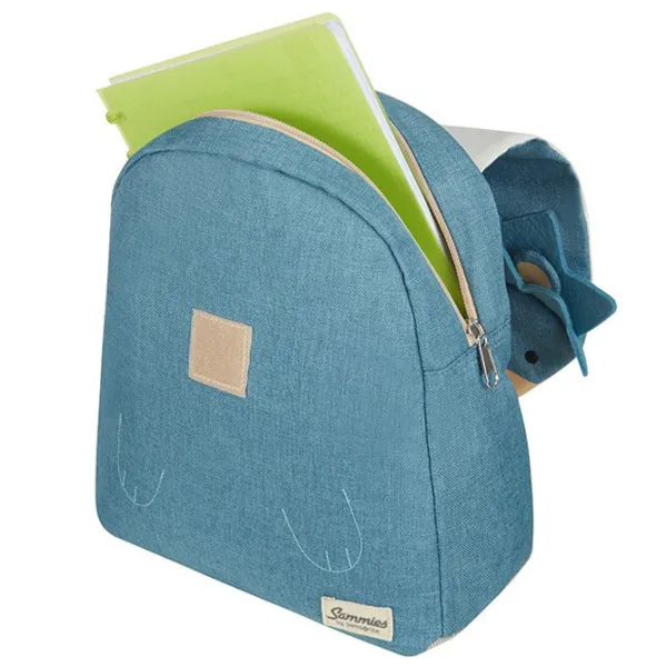 Рюкзак для детей Samsonite Happy Sammies Ежик Харрис S Синий  / Cream Синий / 7.5л photo 4 Рюкзак для детей Samsonite Happy Sammies Ежик Харрис S Синий  / Cream Синий / 7.5л photo 4