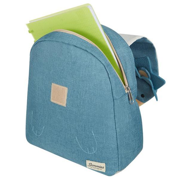 Рюкзак для детей Samsonite Happy Sammies Ежик Харрис S Синий  / Cream Синий / 7.5л photo 4 Рюкзак для детей Samsonite Happy Sammies Ежик Харрис S Синий  / Cream Синий / 7.5л photo 4