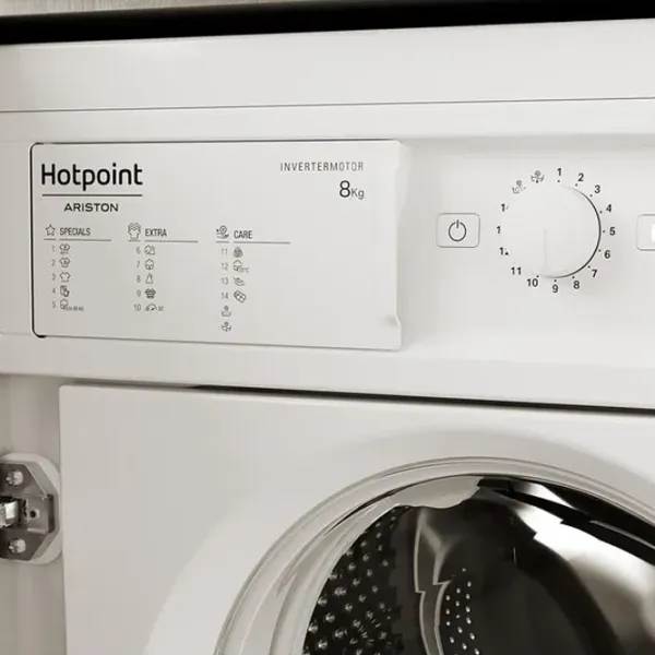 Mașină de spălat Hotpoint-Ariston BI WMHG 81484 EU 8 kg / 1400 rpm / White photo 7