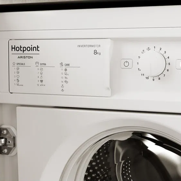 Mașină de spălat Hotpoint-Ariston BI WMHG 81484 EU 8 kg / 1400 rpm / White photo 7