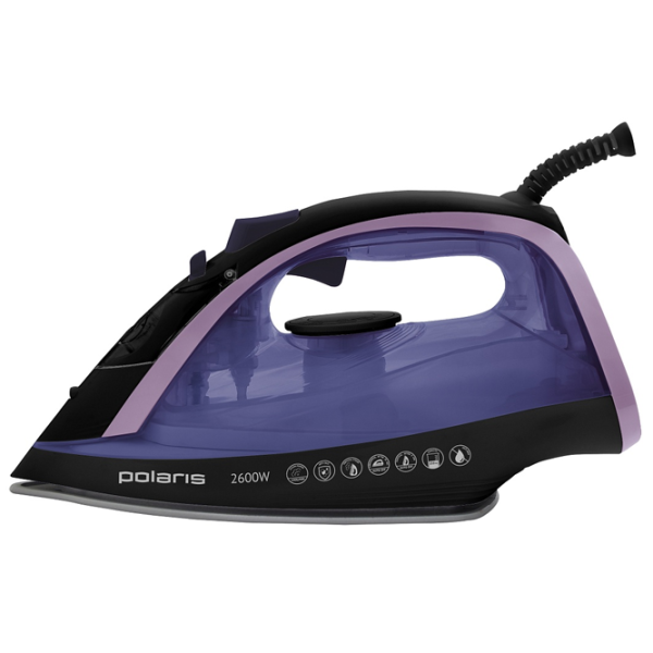 Fier de călcat Polaris PIR2668AK Clasic/ 2600 W/ Violet photo 2 Fier de călcat Polaris PIR2668AK Clasic/ 2600 W/ Violet photo 2