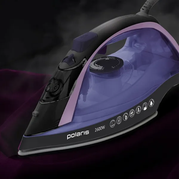 Fier de călcat Polaris PIR2668AK Clasic/ 2600 W/ Violet photo 4 Fier de călcat Polaris PIR2668AK Clasic/ 2600 W/ Violet photo 4