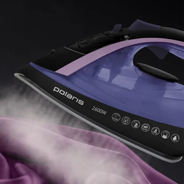 Fier de călcat Polaris PIR2668AK Clasic/ 2600 W/ Violet photo 5 Fier de călcat Polaris PIR2668AK Clasic/ 2600 W/ Violet photo 5