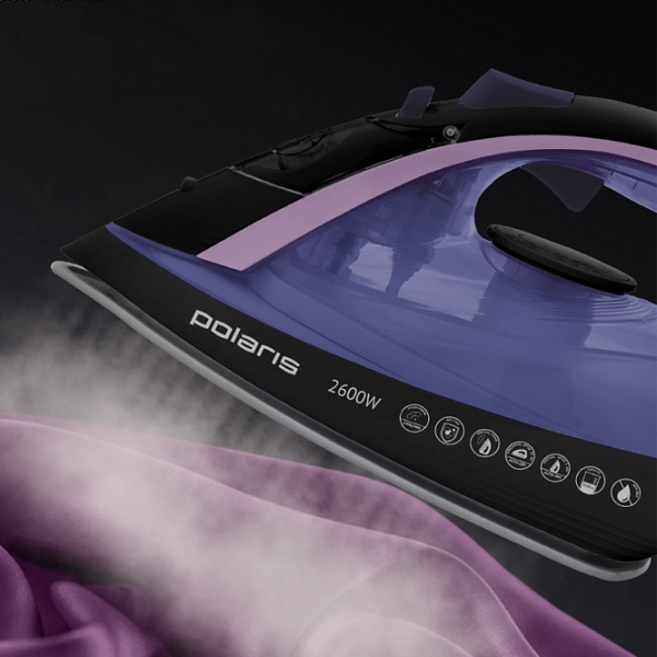 Fier de călcat Polaris PIR2668AK Clasic/ 2600 W/ Violet photo 5 Fier de călcat Polaris PIR2668AK Clasic/ 2600 W/ Violet photo 5