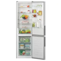 Frigider Candy CCE3T620FS cu congelator jos 377 l / 200 cm / Silver photo 5