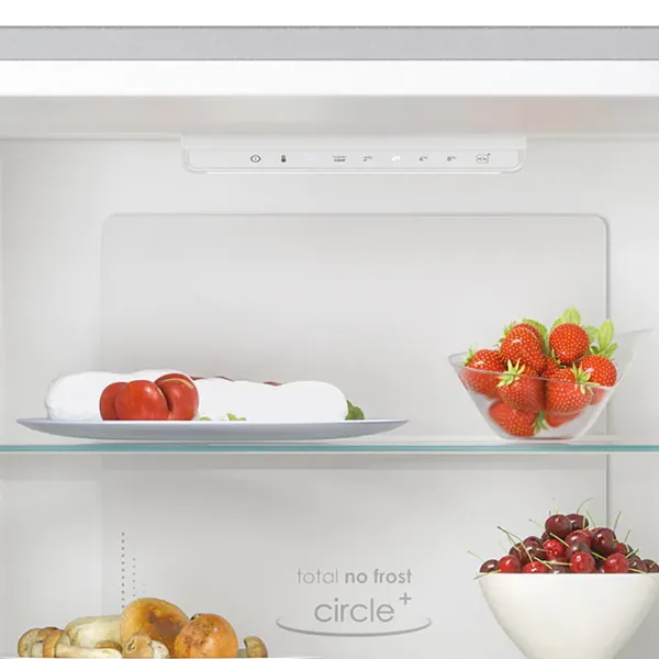 Frigider Candy CCE4T620EW cu congelator jos 377 l / 200 cm / White photo 6