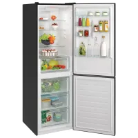 Frigider Candy CCE3T618FB cu congelator jos 342 l / 185 cm / Black photo 3