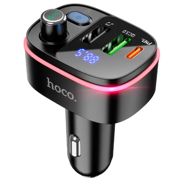 FM Модулятор Hoco E62 Черный photo 2