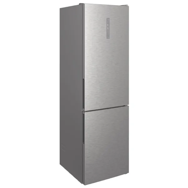 Frigider Candy CCE7T620EX cu congelator jos 377 l / 200 cm / Inox photo 2