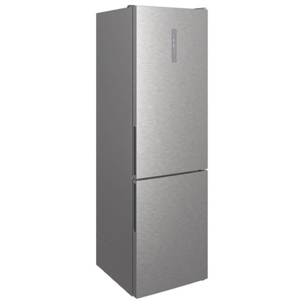 Frigider Candy CCE7T620EX cu congelator jos 377 l / 200 cm / Inox photo 2