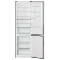Frigider Candy CCE7T620EX cu congelator jos 377 l / 200 cm / Inox photo 4